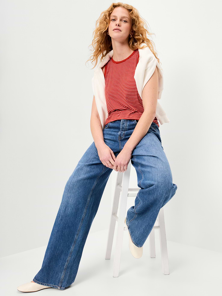 Image number 3 showing, Luxe High-Neck Tank Top