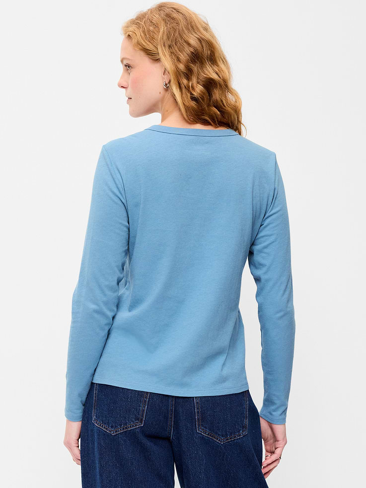 Image number 2 showing, EveryWear Long-Sleeve T-Shirt