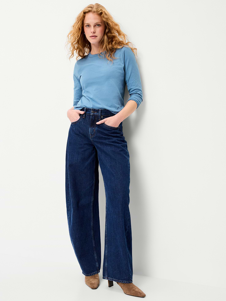 Image number 3 showing, EveryWear Long-Sleeve T-Shirt