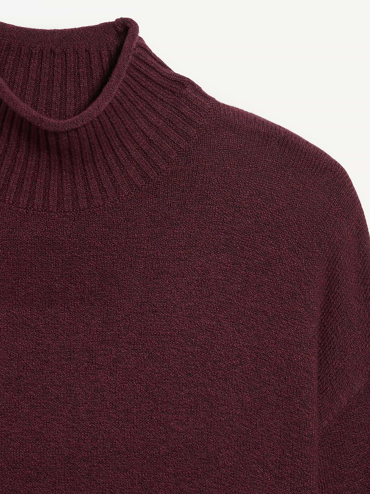 Image 4 of 4, SoSoft Turtleneck Sweater