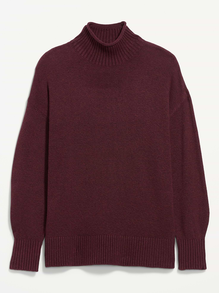 Image 3 of 4, SoSoft Turtleneck Sweater
