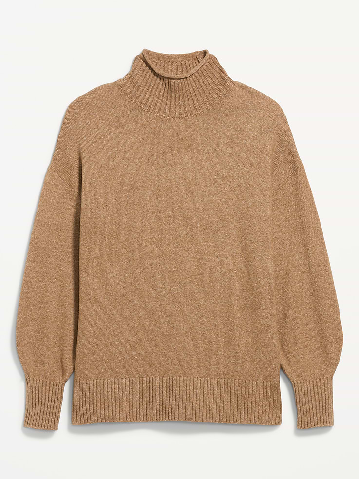 Image 4 of 5, SoSoft Turtleneck Sweater