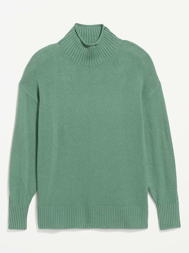Image 4 of 5, SoSoft Turtleneck Sweater