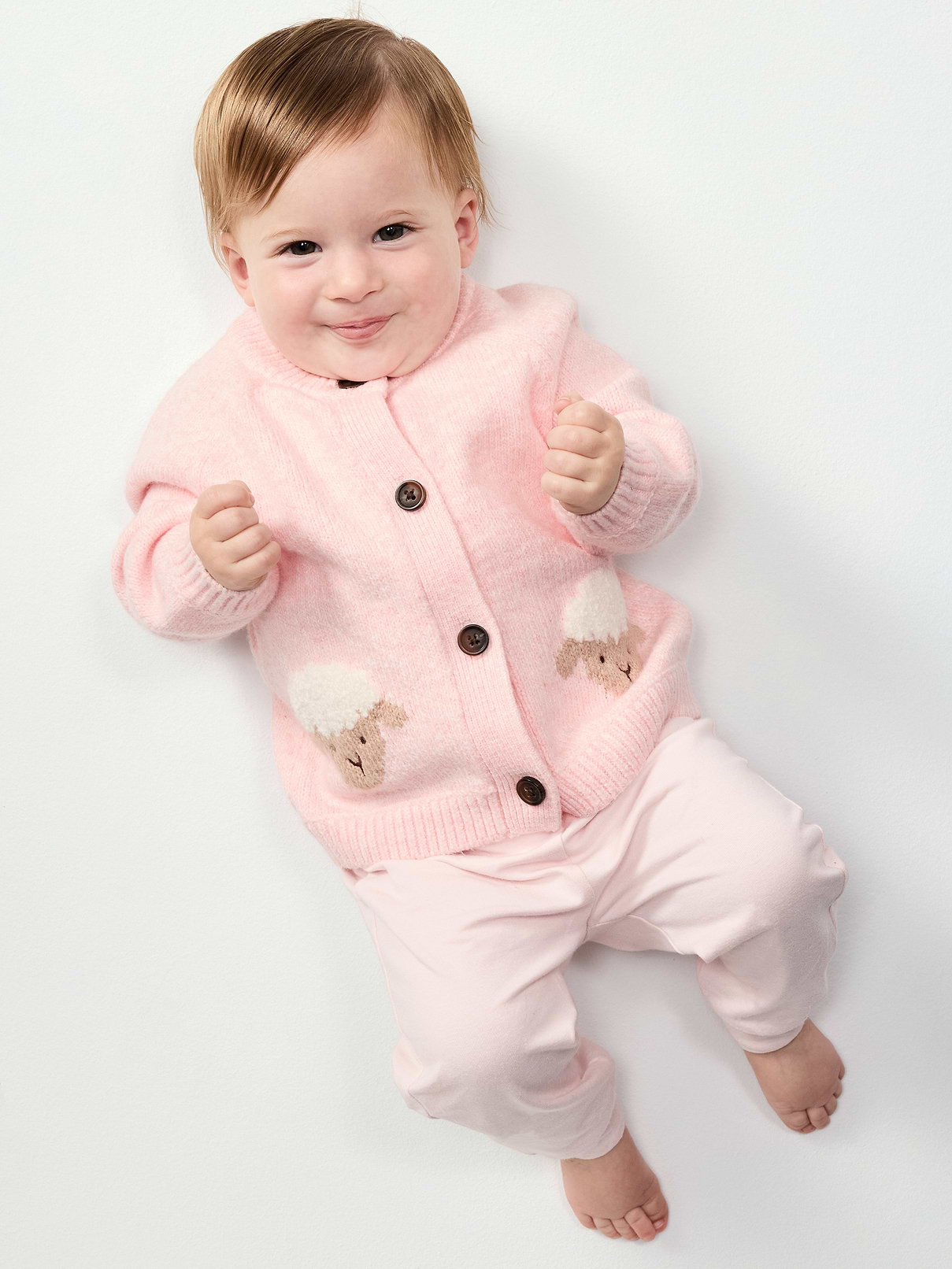 Image number 1 showing, Graphic Cardigan Sweater for Baby