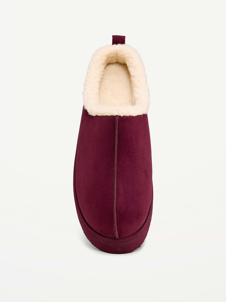 Image number 2 showing, Faux-Suede Platform Mule Clogs for Women