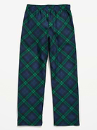 Image number 2 showing, Gender-Neutral Printed Flannel Pajama Pants for Kids