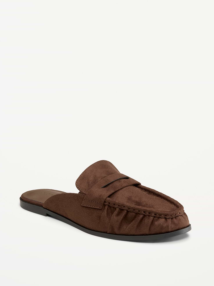 Image number 1 showing, Loafer Mule Shoes for Women