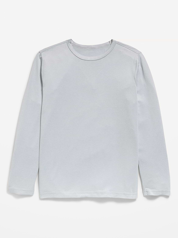CloudMotion Long-Sleeve Performance T-Shirt for Boys