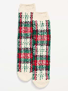 Image 1 of 2, plush cozy knit, seasonal prints vary, Product #905894