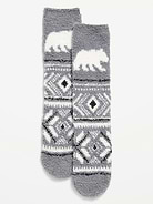 Image 1 of 2, plush cozy knit, seasonal prints vary, Product #905894