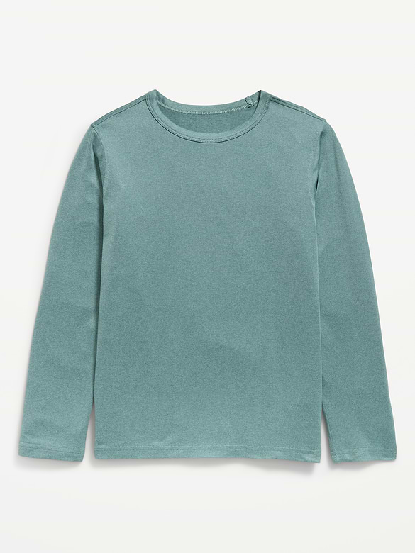 CloudMotion Long-Sleeve Performance T-Shirt for Boys
