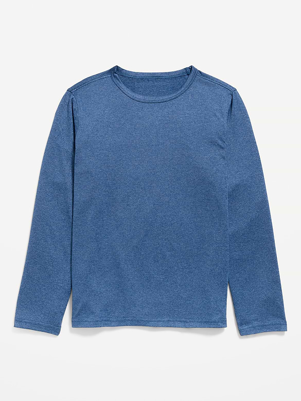 CloudMotion Long-Sleeve Performance T-Shirt for Boys