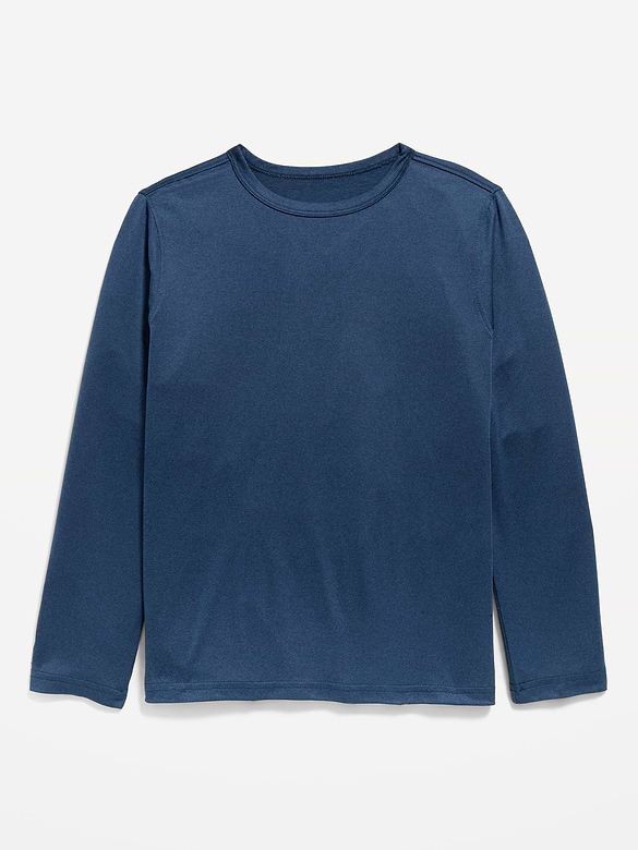 CloudMotion Long-Sleeve Performance T-Shirt for Boys