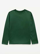 Image number 1 showing, CloudMotion Long-Sleeve Performance T-Shirt for Boys