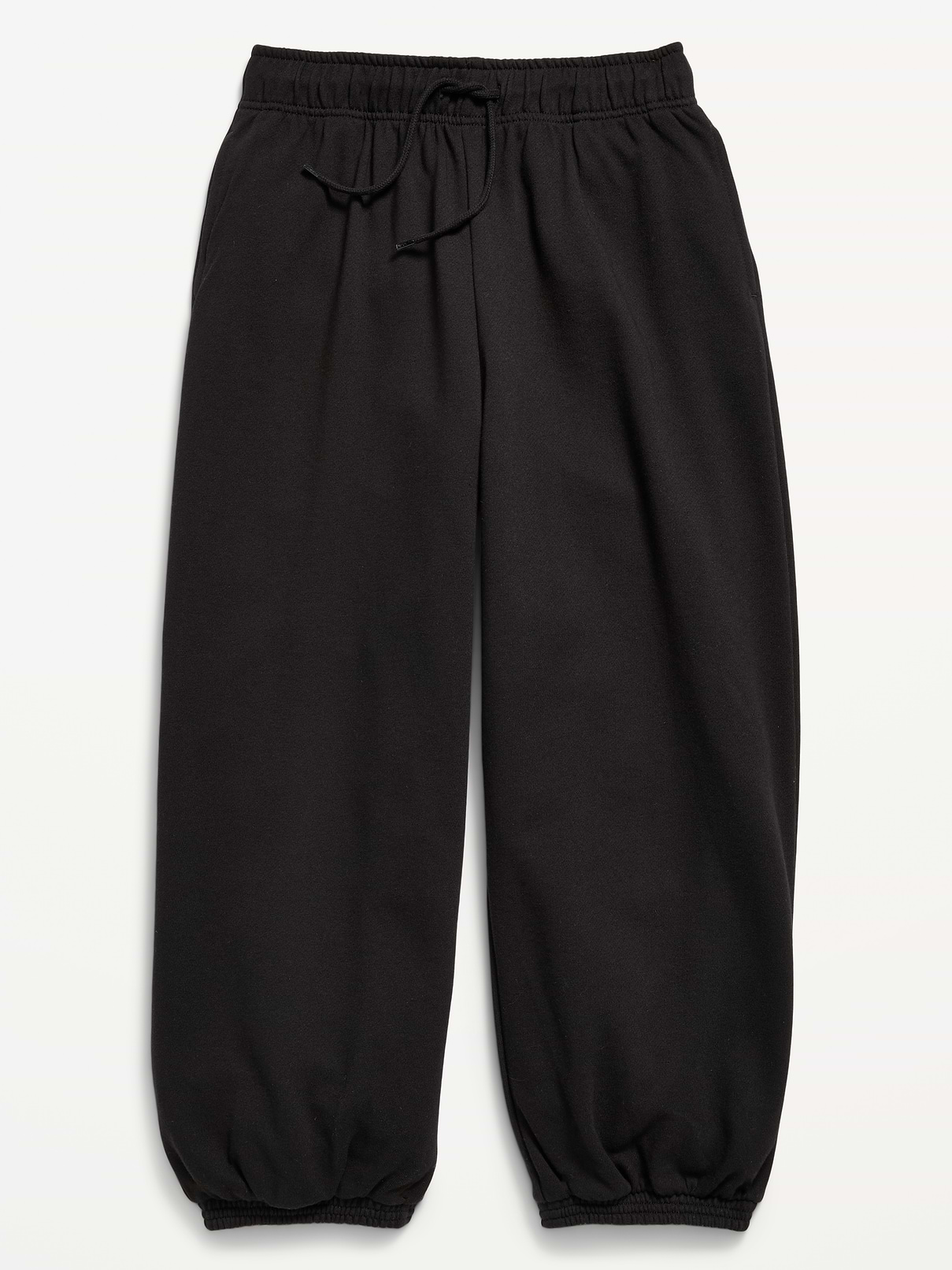 Image 1 of 1, mid rise, elasticized waistband, on-seam pockets, cinched leg cuffs, Product #906949