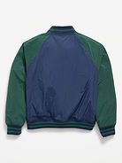 Image 2 of 2, Water-Resistant Bomber Jacket for Boys