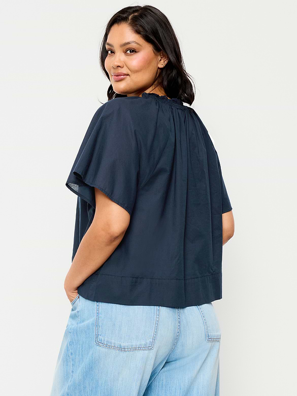 Loose Short-Sleeve Top