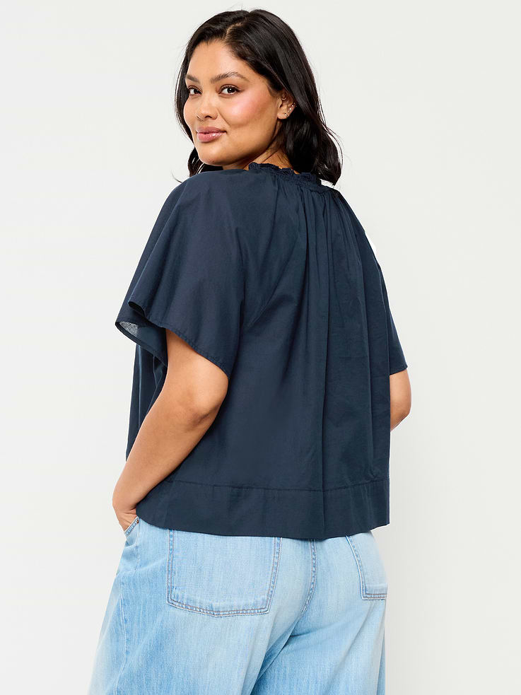 Image number 8 showing, Loose Short-Sleeve Top