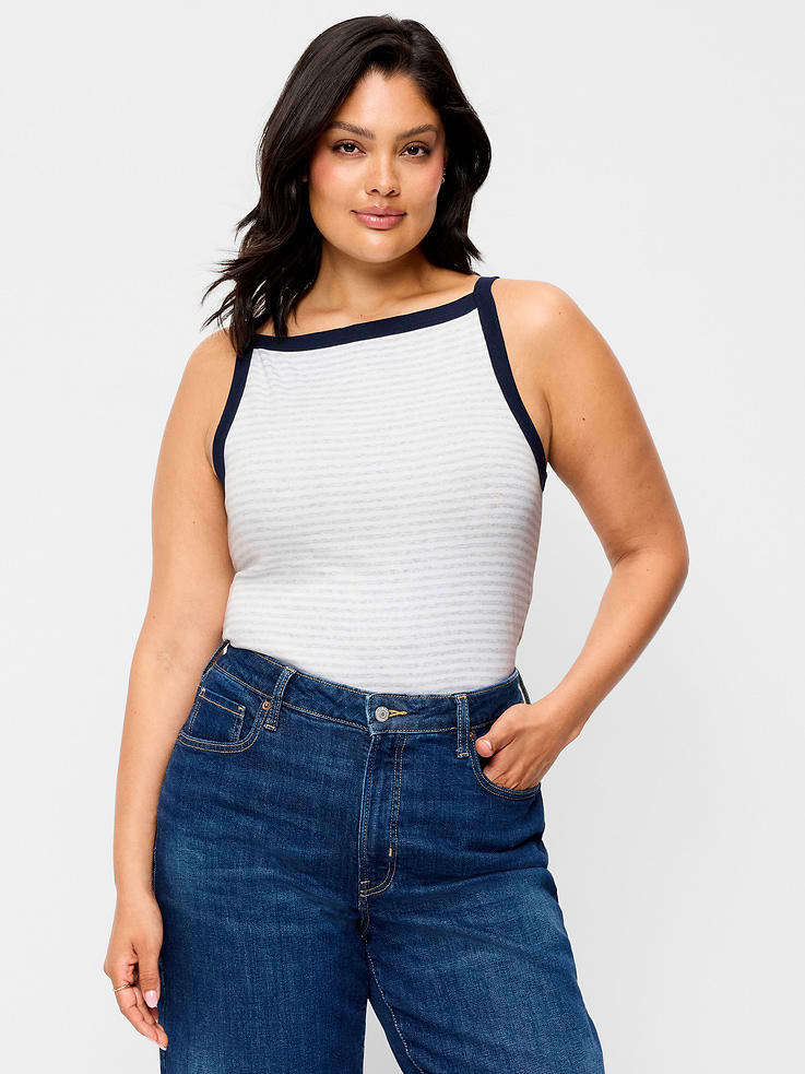 Image number 6 showing, Snug Apron-Neck Tank Top