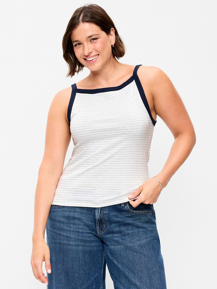 Image number 4 showing, Snug Apron-Neck Tank Top