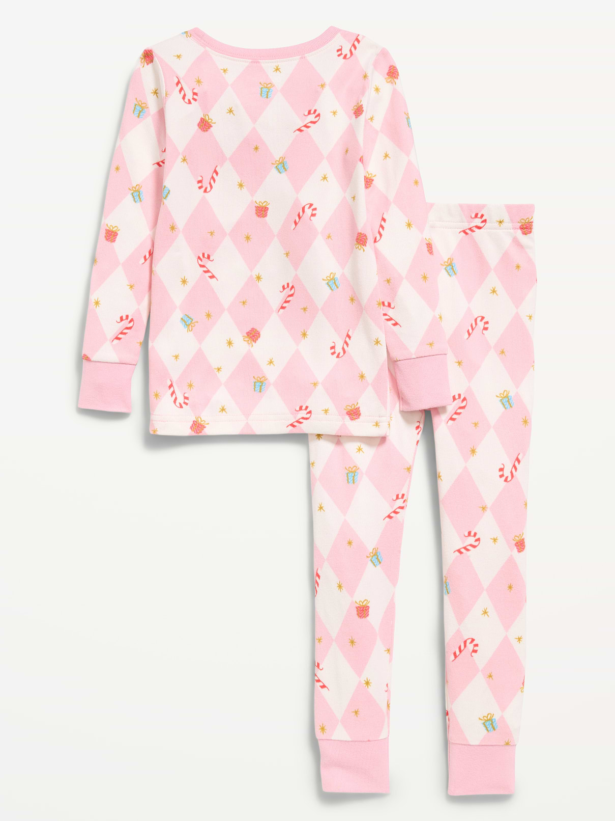 Image 2 of 2, SoftMode Printed Snug-Fit Pajama Set for Toddler & Baby