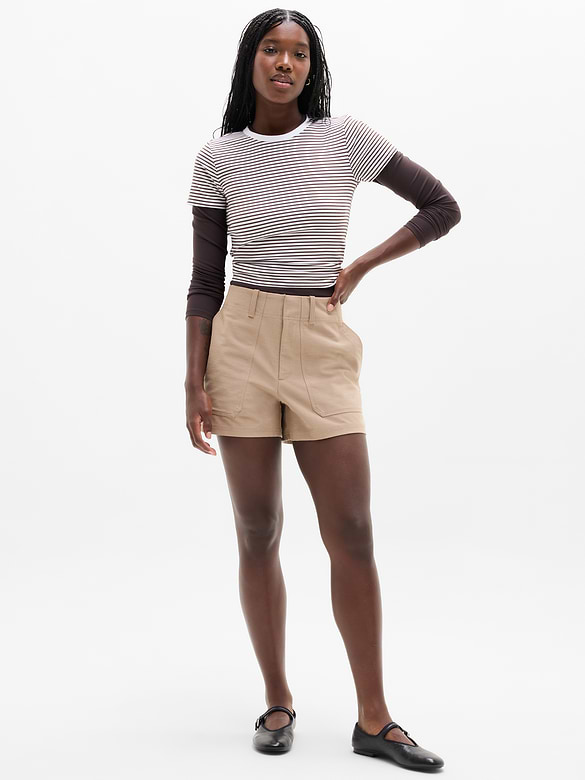 Skyline High Rise Tailored 4" Short