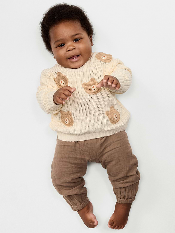 Unisex Loose Sweater for Baby