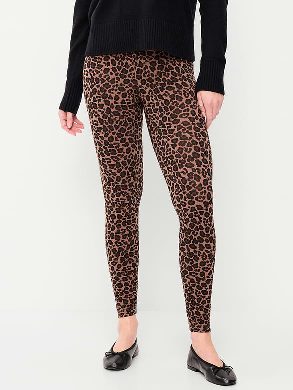 High-Waisted Fashion Layering Leggings 3-Pack