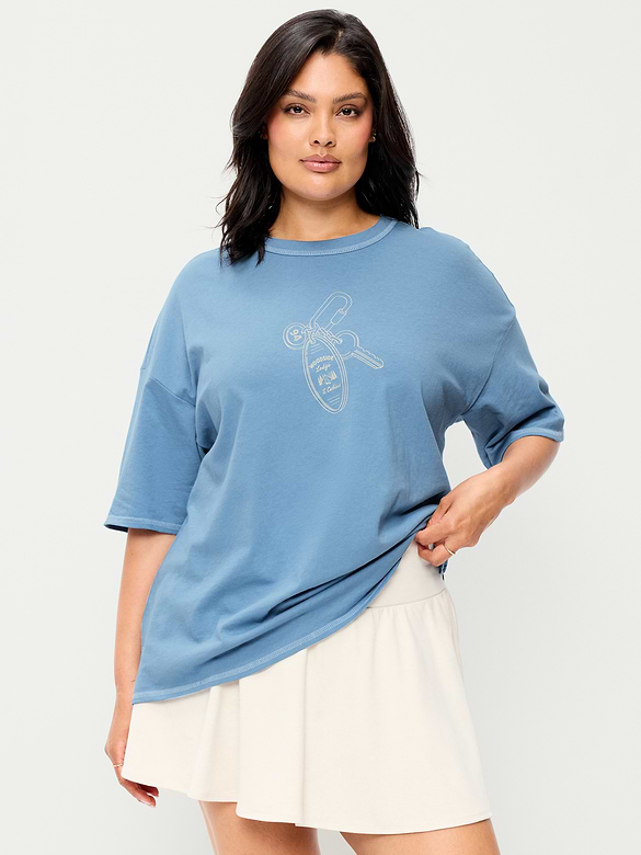 Crew-Neck Graphic T-Shirt