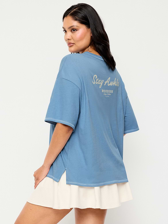 Crew-Neck Graphic T-Shirt