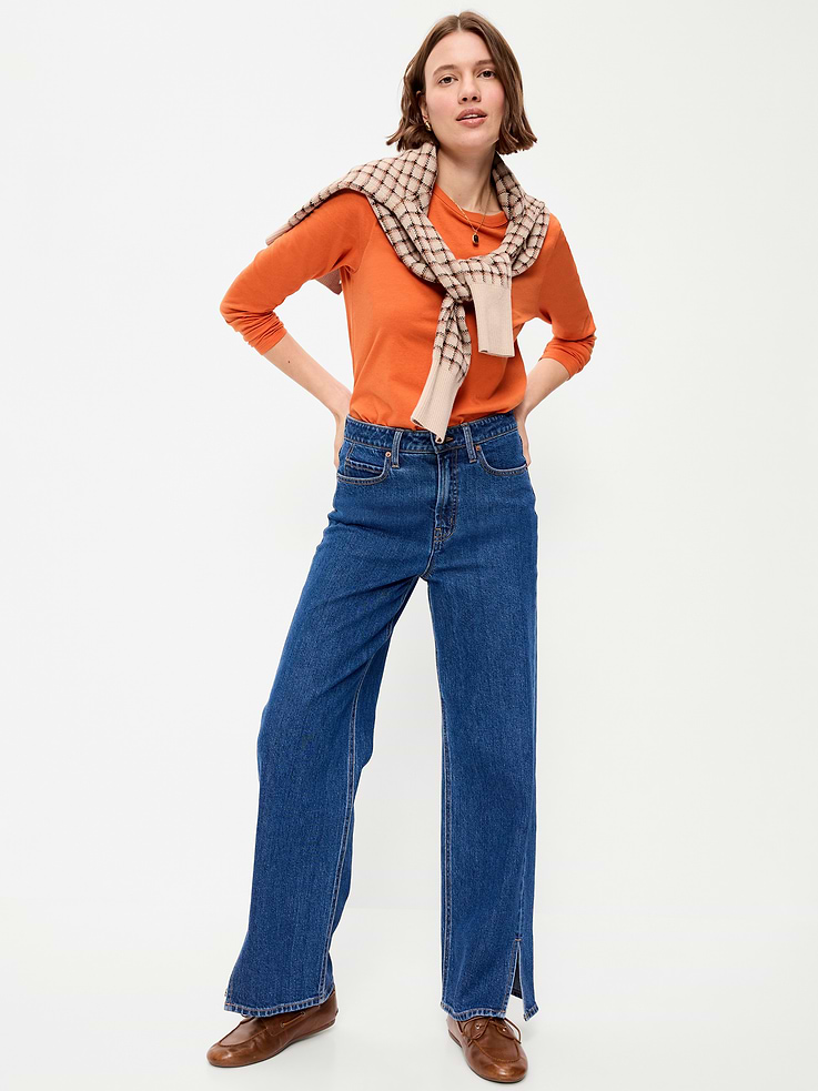 Image number 3 showing, EveryWear Long-Sleeve T-Shirt