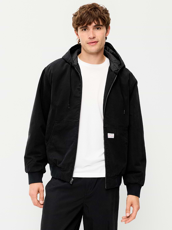 Oversized Canvas Hoodie