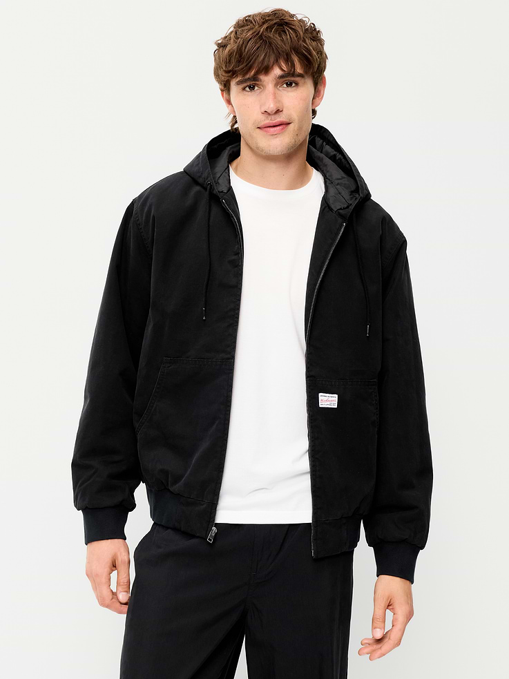 Image number 1 showing, Oversized Canvas Hoodie