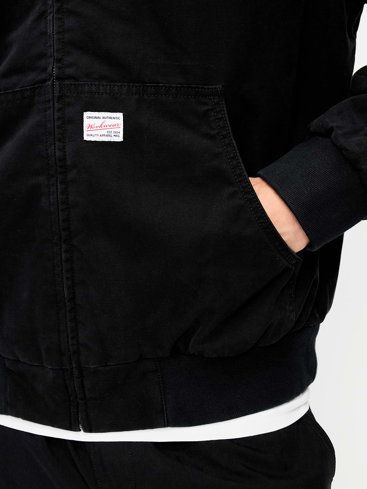 Image number 5 showing, Oversized Canvas Hoodie