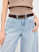 Image number 2 showing, Faux-Suede Belt for Women