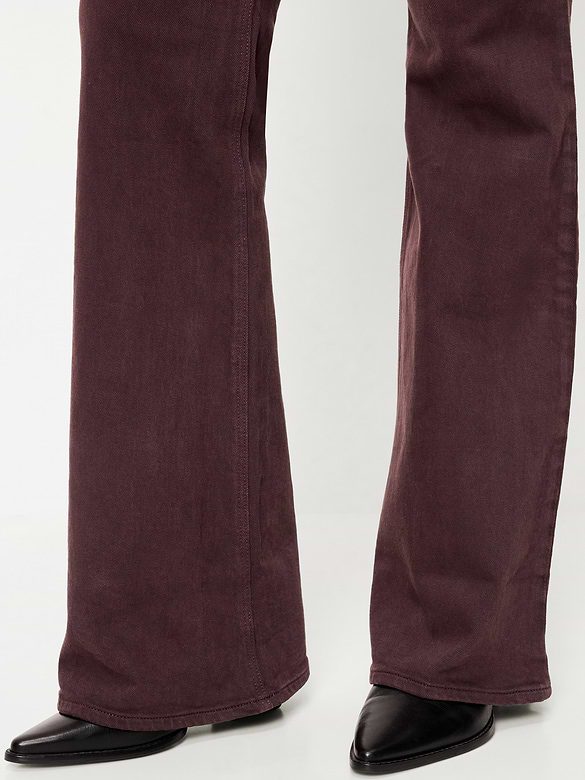 High-Waisted Flare Jeans