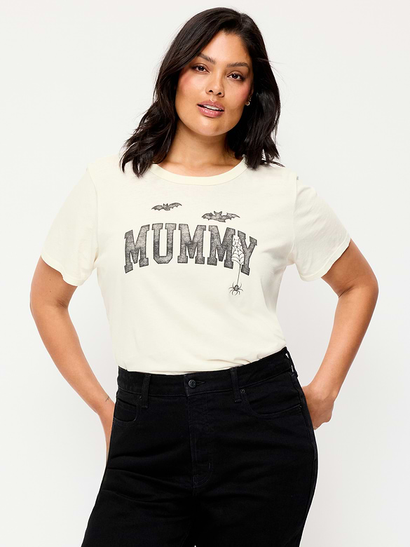 EveryWear Crew-Neck Graphic T-Shirt