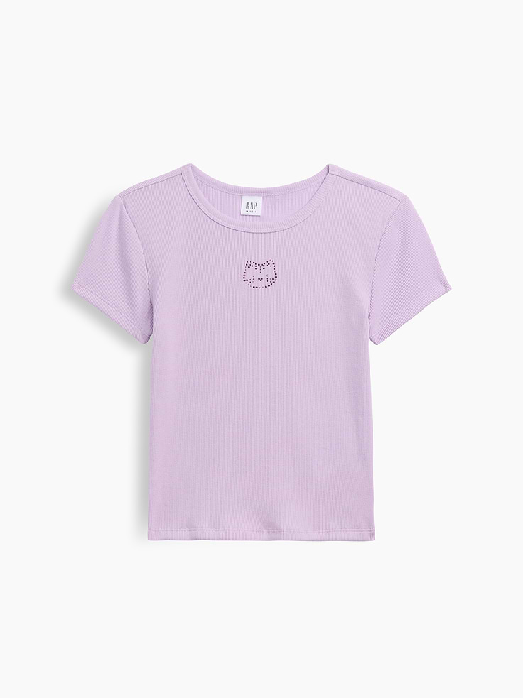 Image number 1 showing, Kids Ribbed T-Shirt
