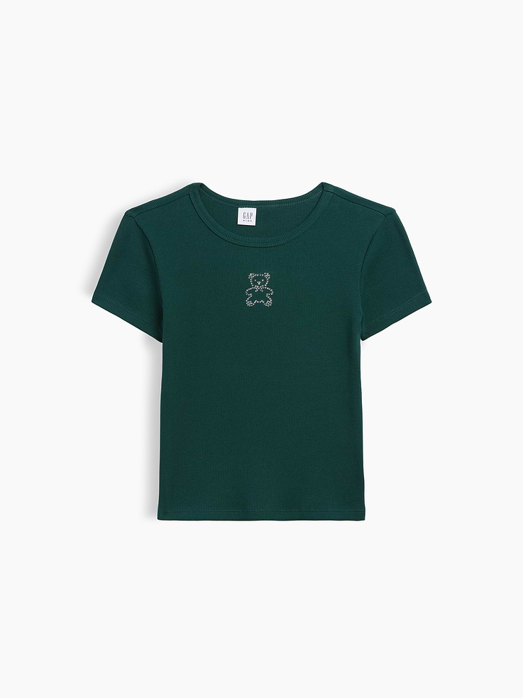 Image number 1 showing, Kids Ribbed T-Shirt