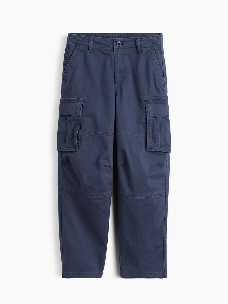 L'image numéro 2 présente Pantalon cargo ample pour Enfant