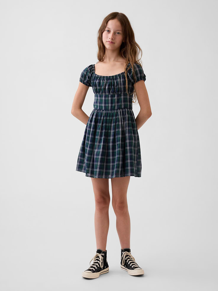 L'image numéro 4 présente Robe à manches bouffantes pour Enfant