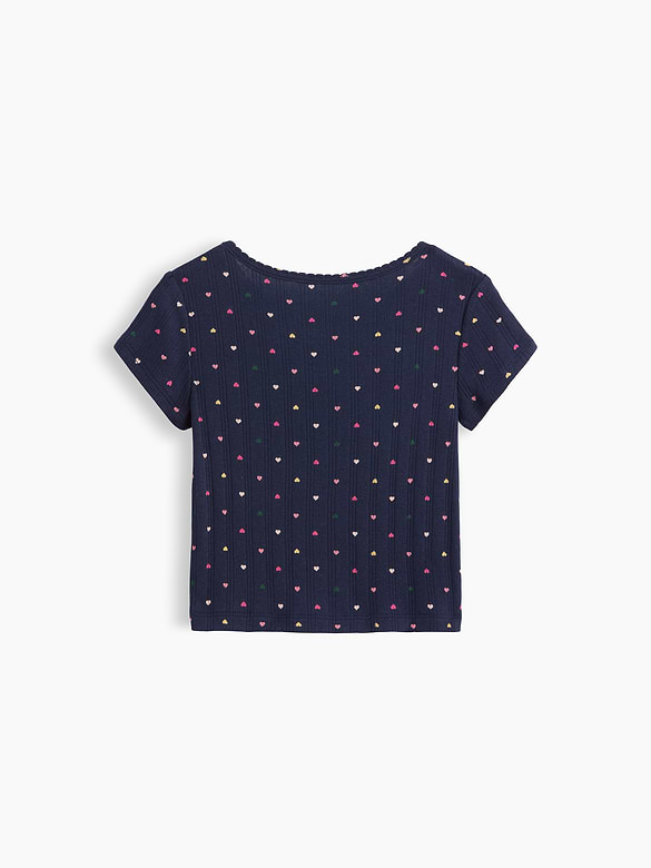 Baby & Toddler Pointelle Rib T-Shirt