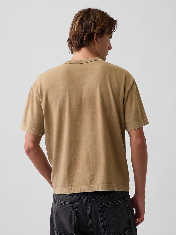 Adult Heavyweight Crop T-Shirt