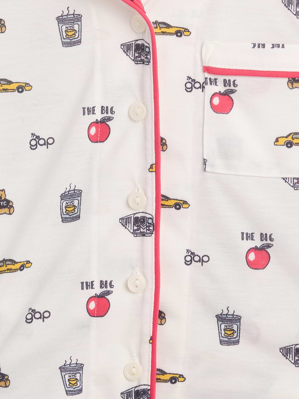 Kids Recycled Print PJ Set