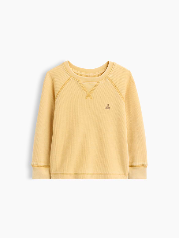 Baby & Toddler Textured Crewneck T-Shirt