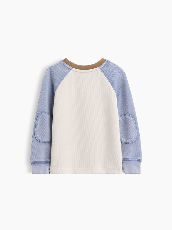 Baby & Toddler Textured Crewneck T-Shirt
