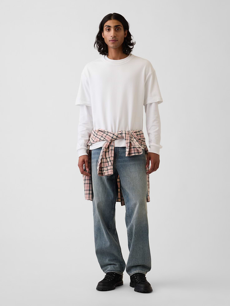 Image number 5 showing, Baggy Jeans