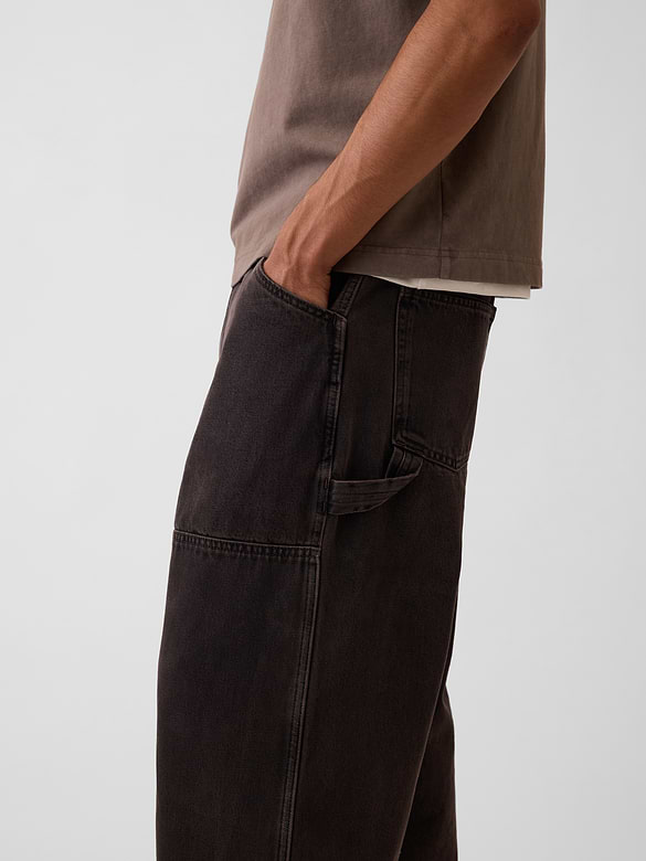 Baggy Double-Knee Carpenter Jeans