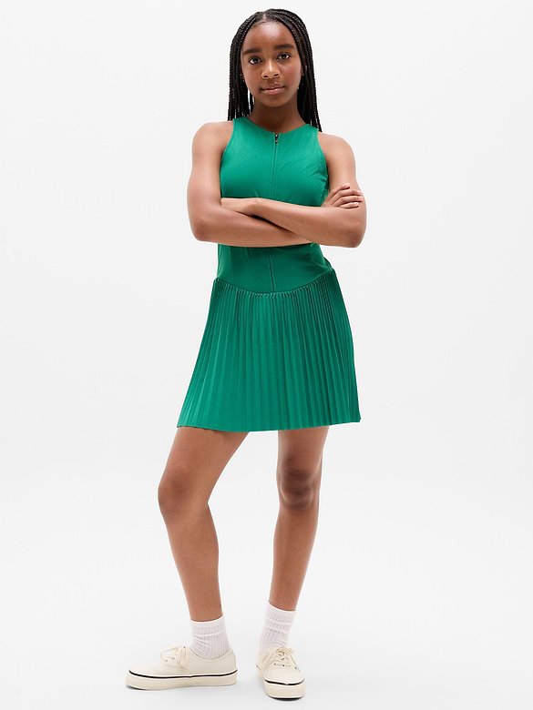 Athleta Girl Pleat Perfect Dress