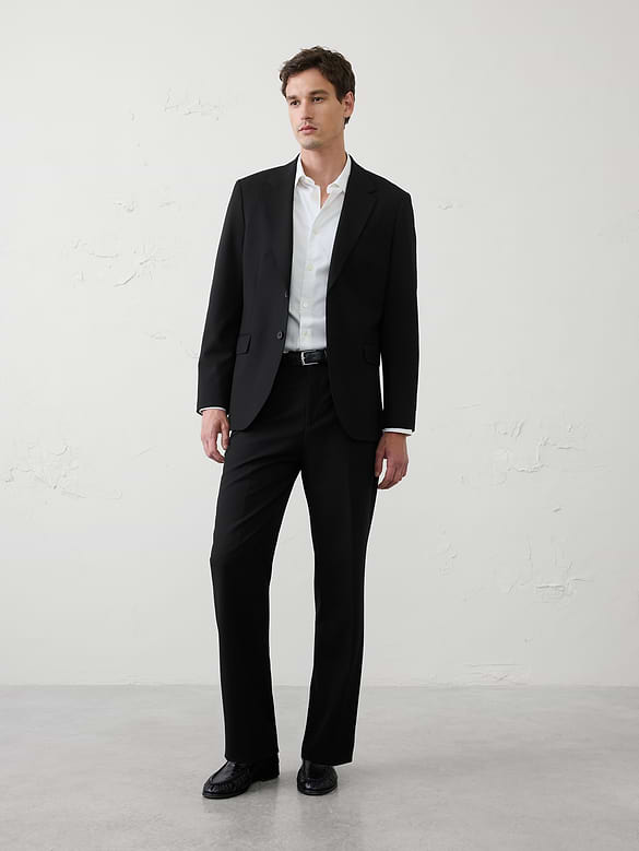 Classic-Fit Plainweave Suit Trouser